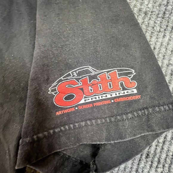 Vintage Lake Tahoe Corvette‎ Club TShirt Large Red Car Graphic Stith Printing - Picture 5 of 11